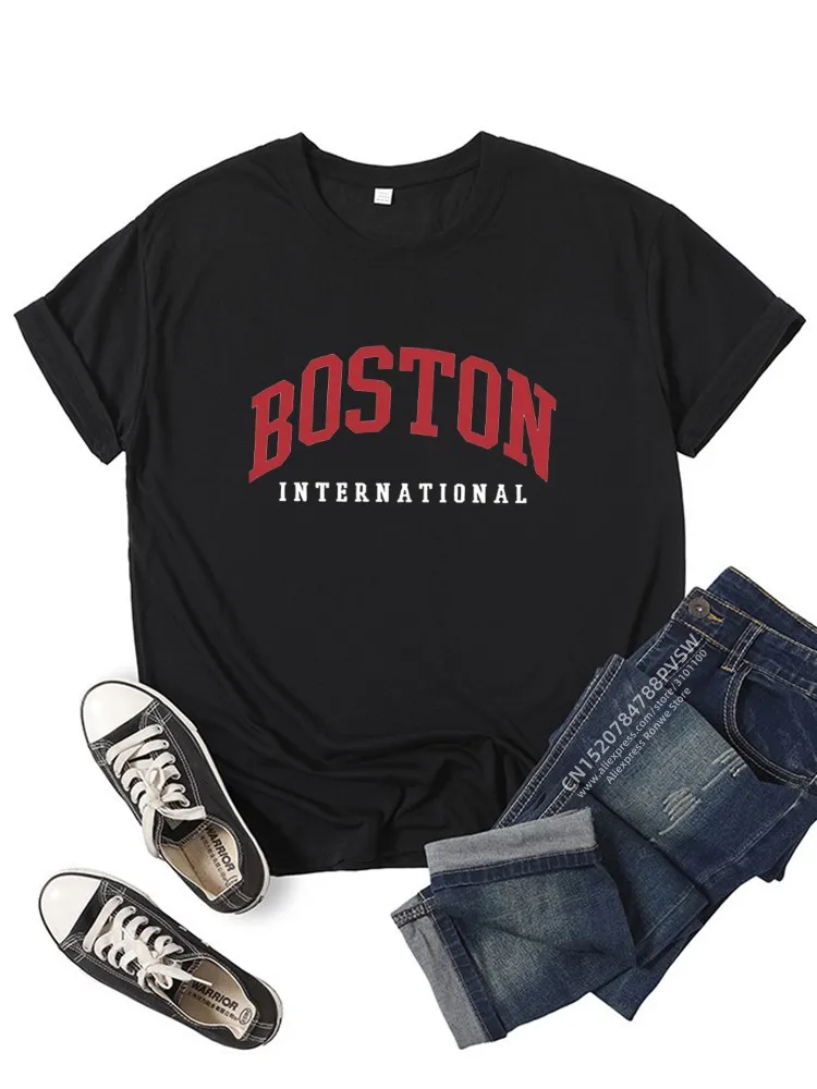 Brooklyn New York Women T Shirt Girl Graphic Printed Fashion Harajuku 2023 Streewear Clothes Causal Female Y2K Tops Tee