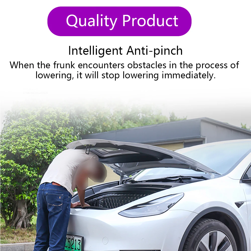 Электрическая подъемная система Hawknavi для Tesla Model S Frunk Lift с автоматическим