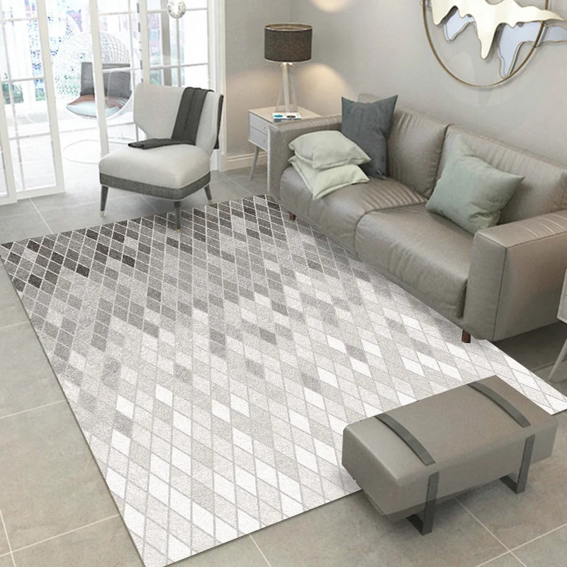 

Nordic Marble Carpet Living Room Large Area Rug Home Decoration Bedroom Bedside Blanket Absorbent Bath Mat Soft Porch Door Mat