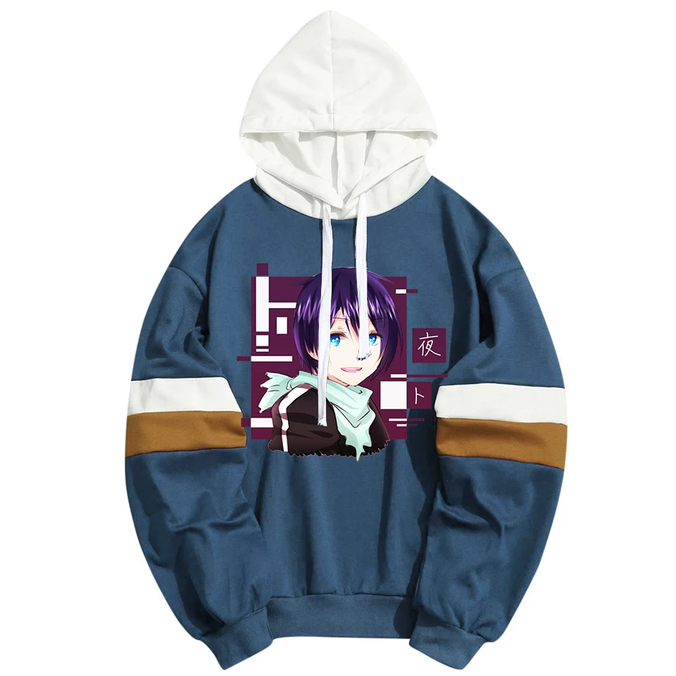 Уличная одежда с мотивами из аниме Noragami дизайн YATO Iki Hiyori Yukine толстовки Свитшот