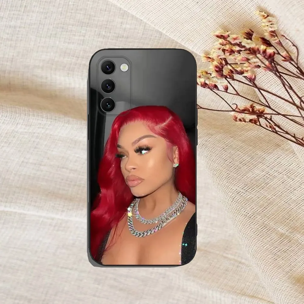 Чехол для телефона Latto Singer мягкий черный чехол Samsung Galaxy A13 A21s A22 A31 A32 A52 A53 A71 A80 A91