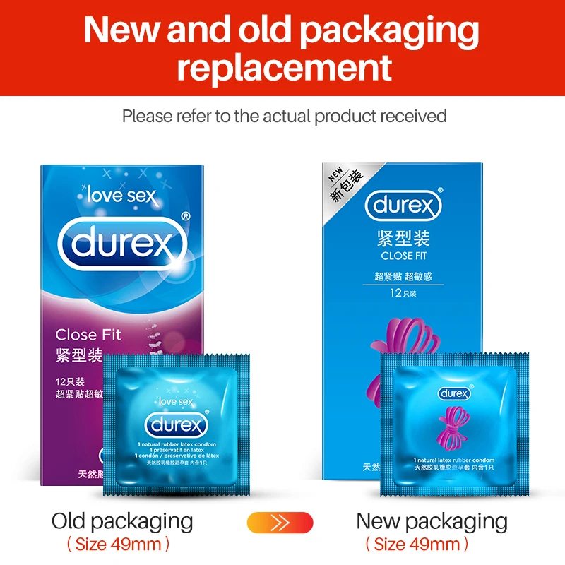 Презервативы Durex из натурального латекса 49 мм