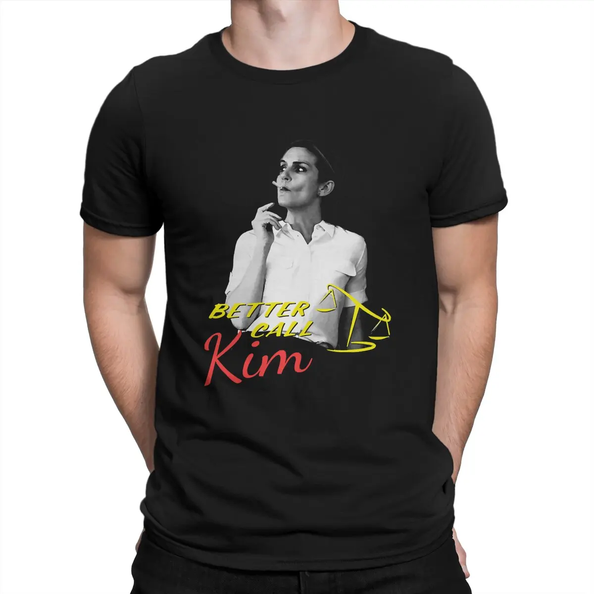 

Kim Print Classic Man's TShirt Better Call Saul Jimmy TV O Neck Short Sleeve 100% Cotton T Shirt Humor High Quality Gift Idea