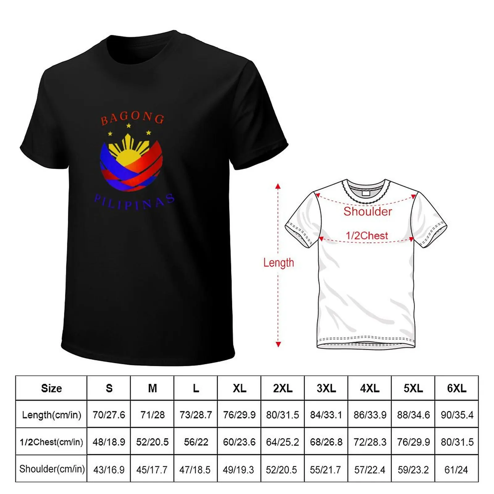 Фото Футболка Bagong Pilipinas Festival, повседневная, с коротким рукавом №2