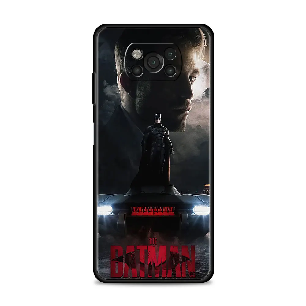 celular coque for xiaomi poco x4 x3 nfc gt m3 m4 f3 5g f1 mi 11 10t lite 9t 12 case phone cover funda batman mask free global shipping