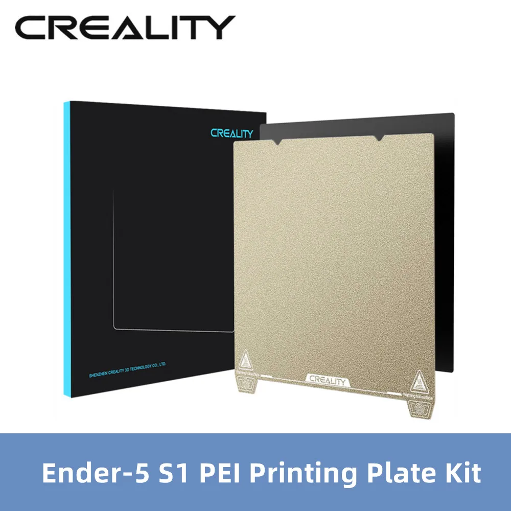 Creality Ender-5 S1 PEI Printing Plate Kit High Strength & Wear Resistance Excellent Heat Resistance Easy Model Removal Original loading=lazy