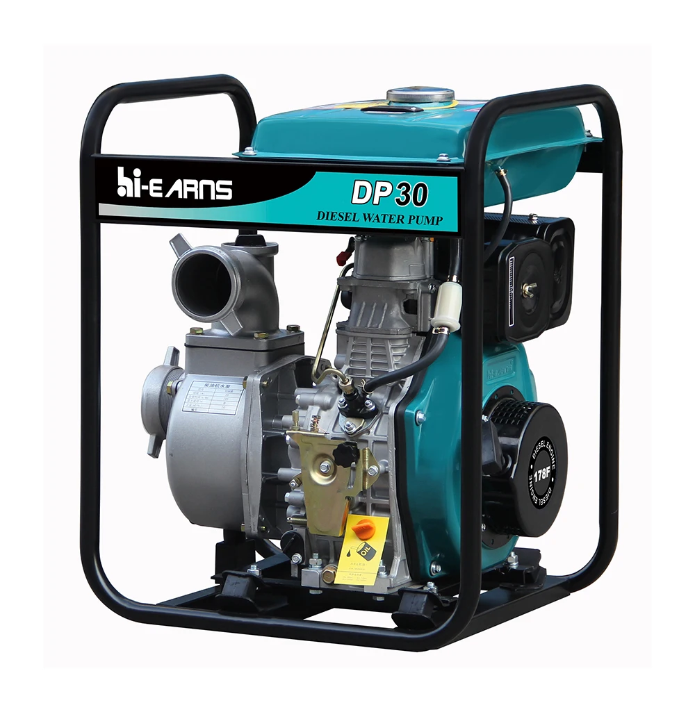 

178F Engine 12.5L Fuel Tank 3 Inch Diesel Water Pump