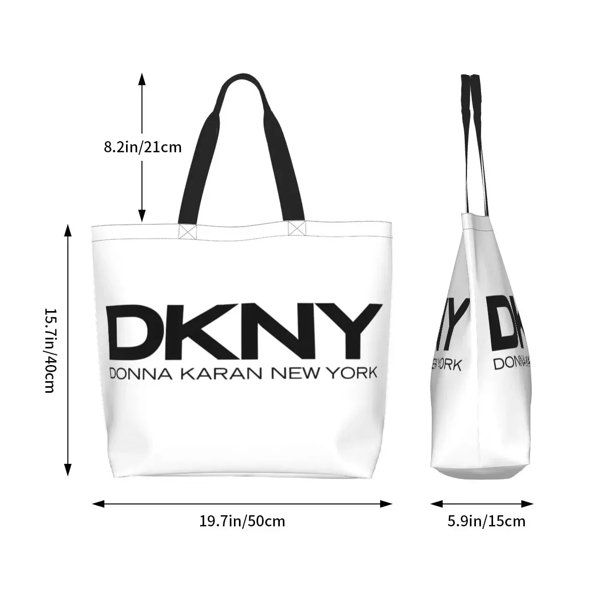 Вместительная сумка для покупок DKNYs трендовая Сумка-тоут женщин