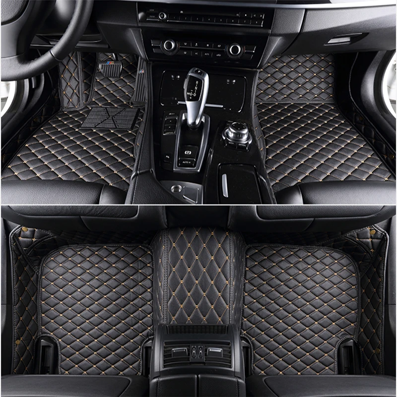 Custom Car Floor Mats for Tesla Model S 2016-2022 Year Auto Interior Details Car Accessories Carpet