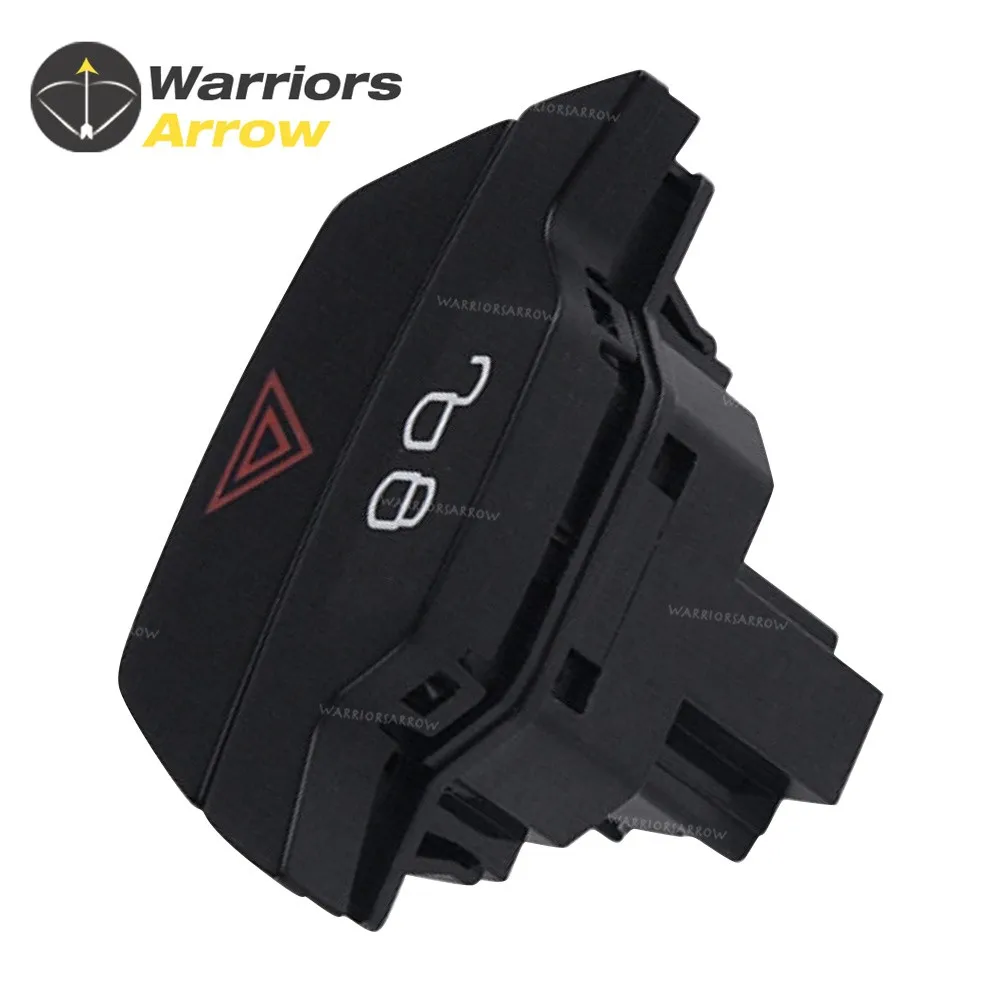 

1519127 1767567 F1519127 5Pins Hazard Warning Light Button Lock Unlock Switch Black For Ford Focus 2011-2015 Ecosport 2013-2022
