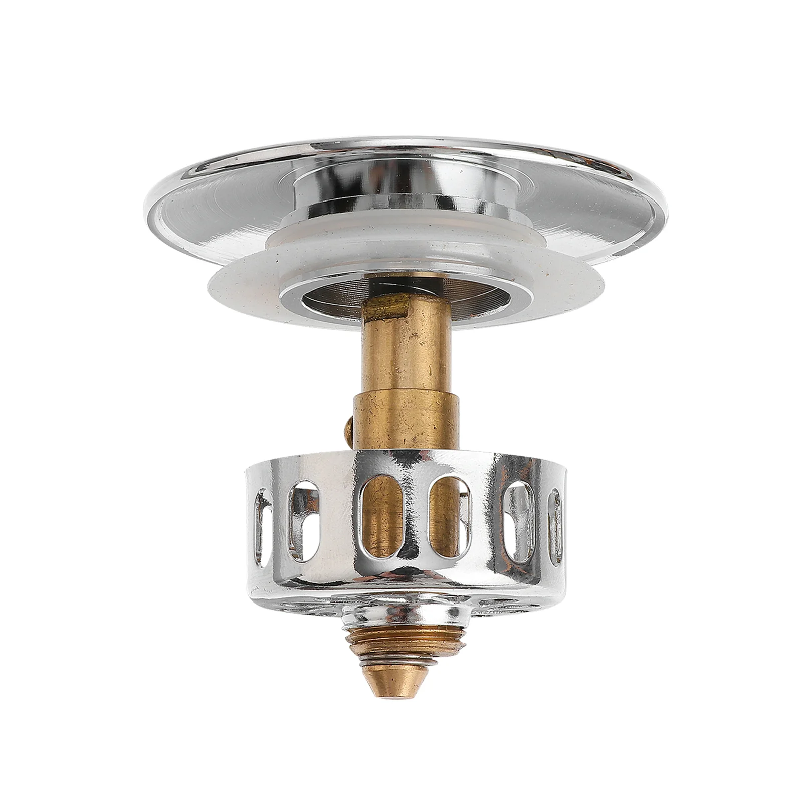 

Sink Drain Bathroom Hair Catcher Strainer Stopper Plug Shower Tubbath Metal Cover Drainerwaste Bathtub Bounce Bullet Type