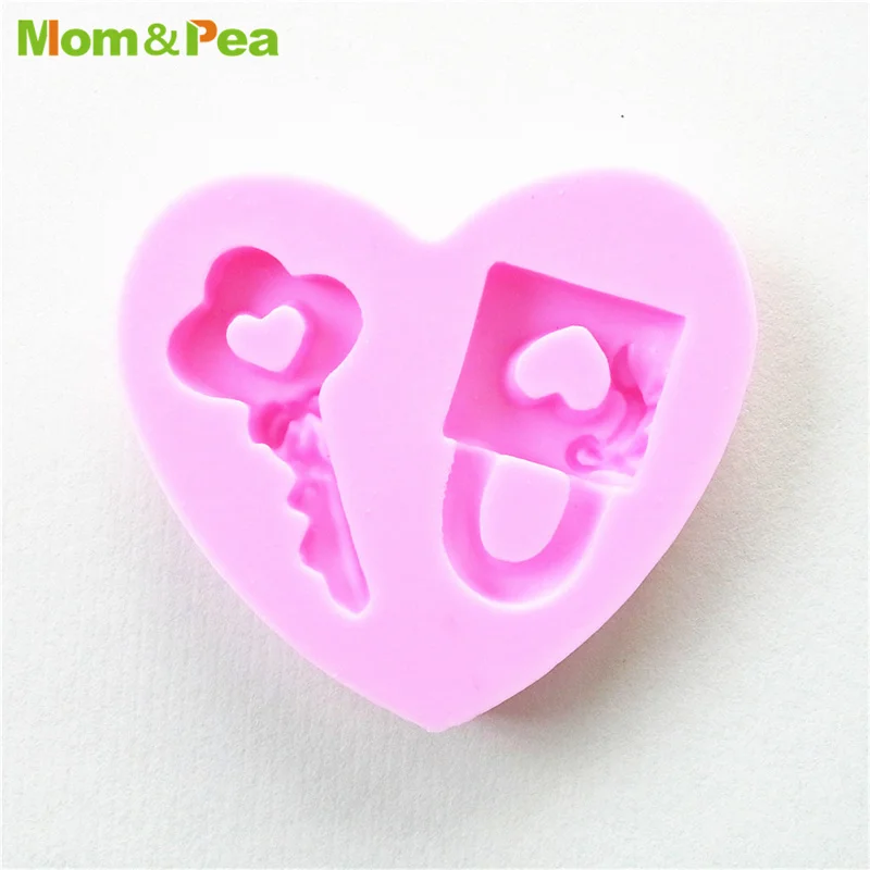 

Силиконовая форма MPA0974 в форме замка и ключа, форма для Камеди, шоколада, помадки, инструменты для украшения торта