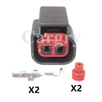 1 set 2p car camshaft position sensor wire connector for ford automotive high voltage package ignition coil cable socket