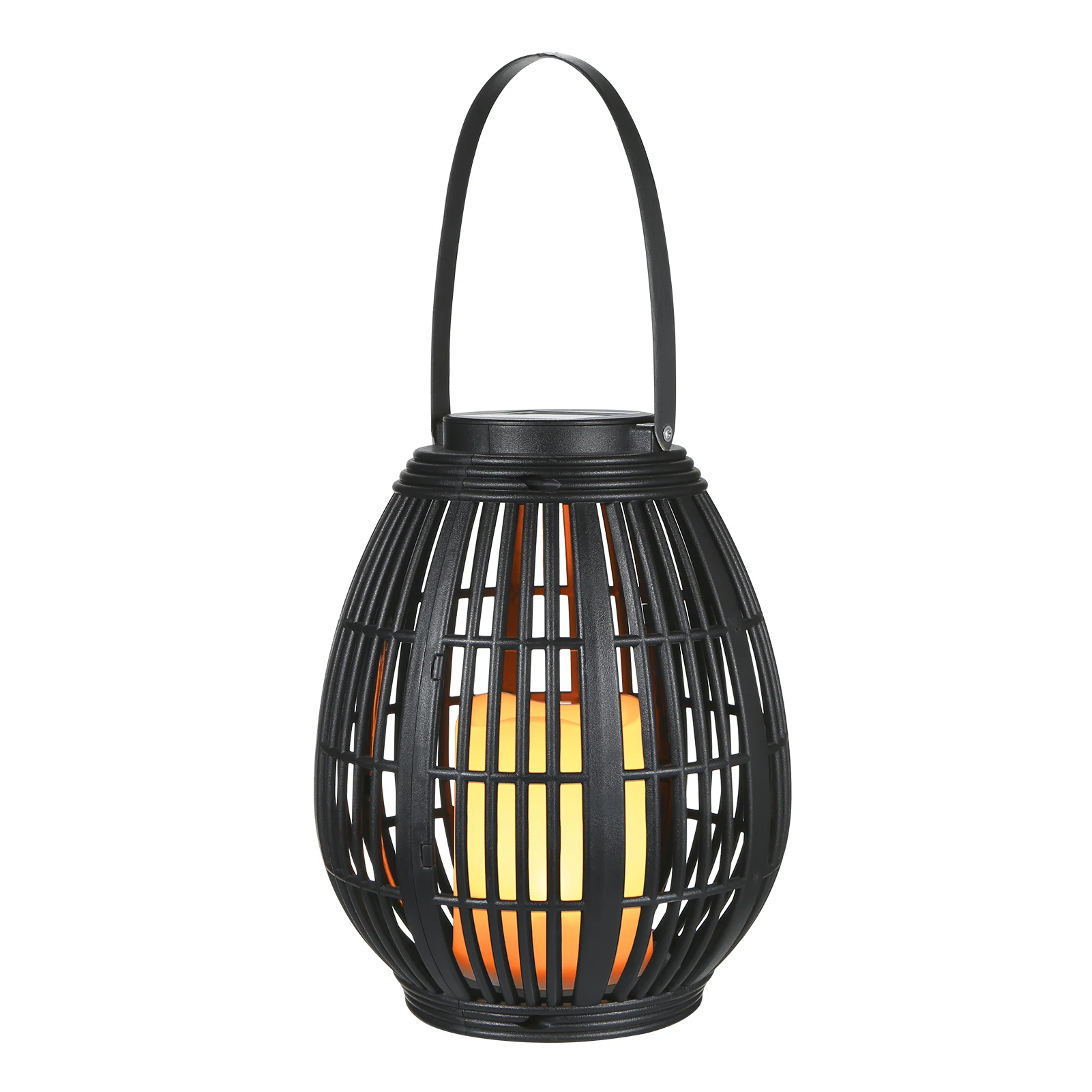 

Solar Vintage Metal Hanging Lanterns Portable Outdoor Hanging Light Garden Courtyard Landscape Lighting Decoration Lamps