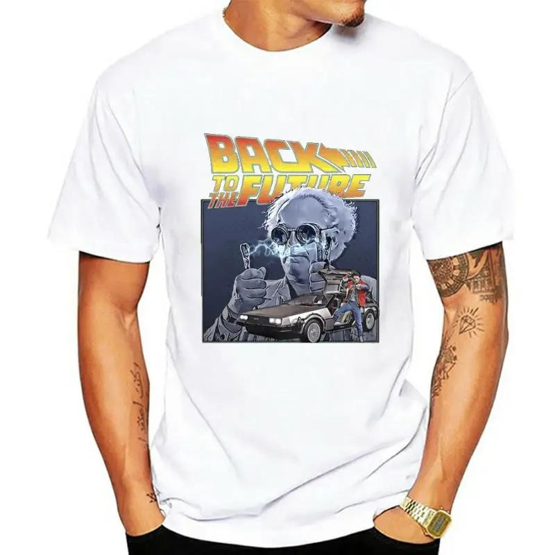 Мужская и женская футболка с принтом фильма Назад в будущее 2