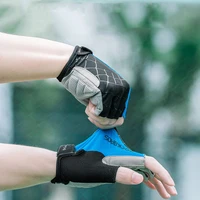 new road bike mtb gloves microfiber wear resistant gym training fingerless glove half finger bicycle cycling equipment