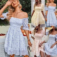 summer dresses ladies 2022 one shoulder dresses summer floral dresses country party dresses womens birthday dresses