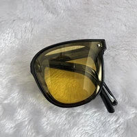 2022 fashion folding square sunglasses womens mens retro tr polarized sunglasses ins fashion trend tone uv400 glasses