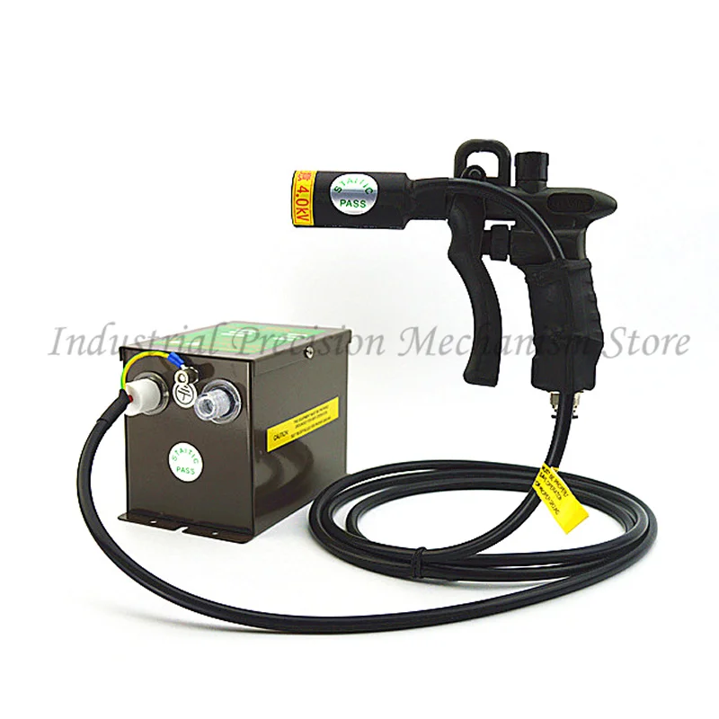 

ST-302D ионный пневматический пистолет, электростатический пневматический пистолет для удаления пыли, двойная игла с большой головкой, электростатический пистолет для регулировки воздуха