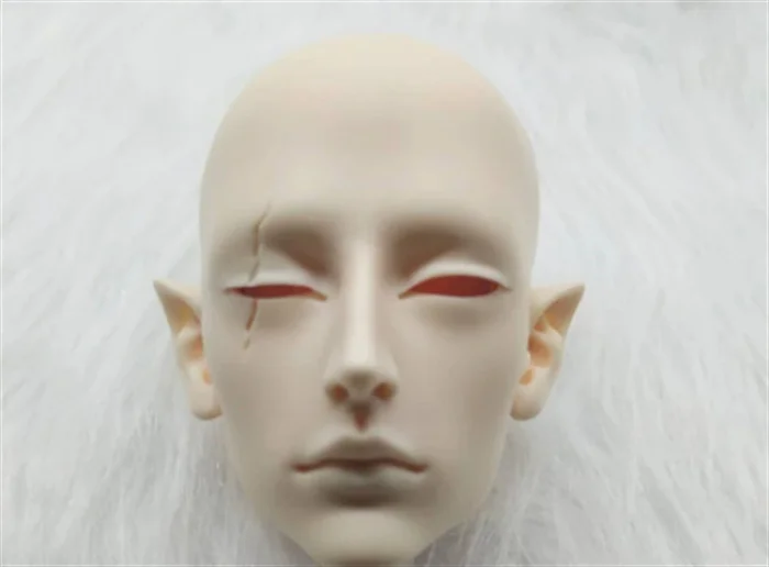 

Шарнирная кукла, полимерная кукла с одной головой