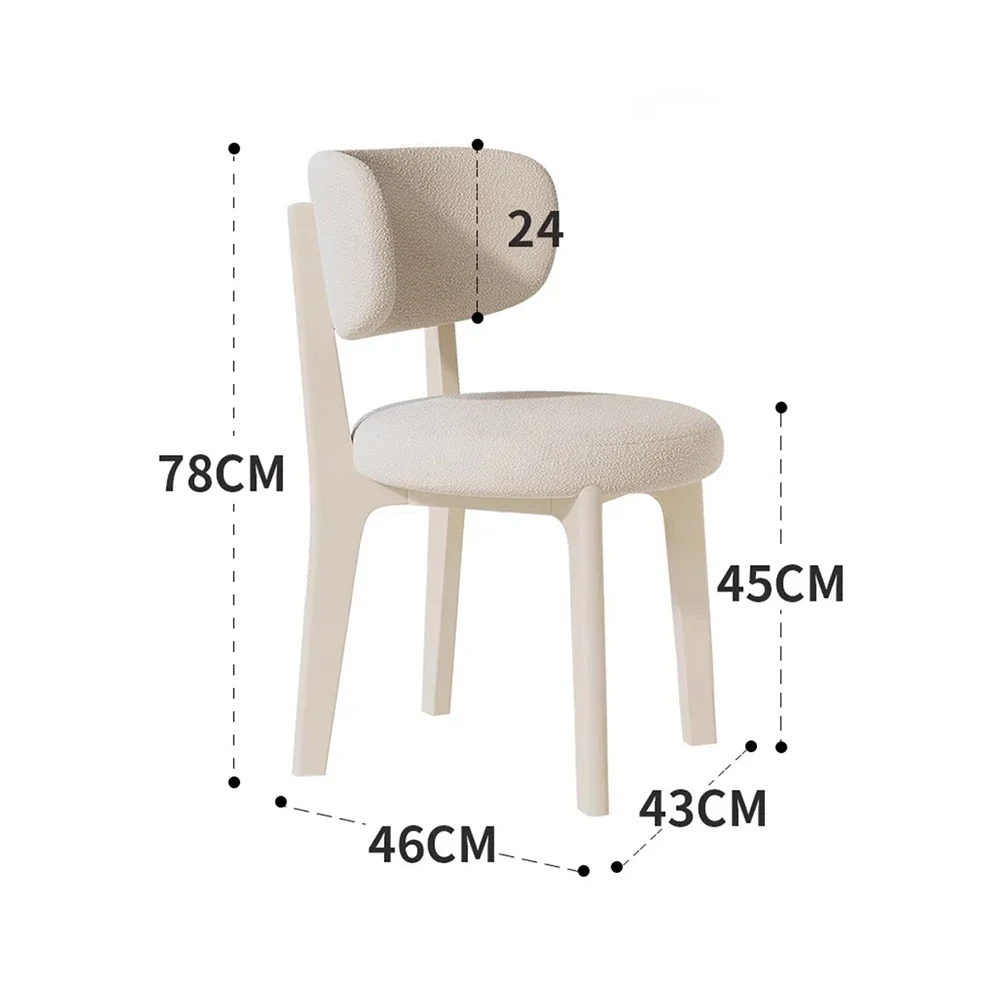 Набор из 2 классических обеденных стульев премиум-класса водонепроницаемые