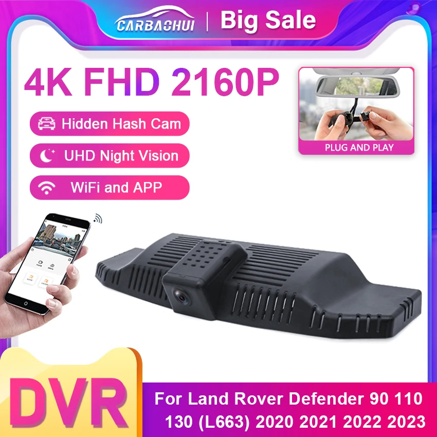 	Dash Cam for Land Rover Defend	