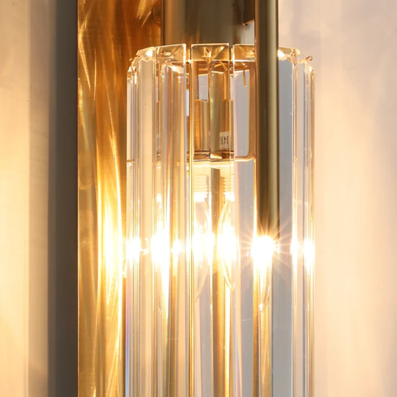 Роскошный хрустальный настенный светильник в стиле постмодерн европейском для