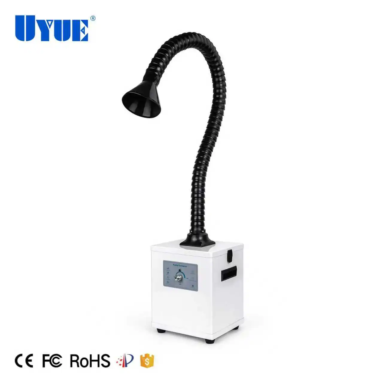 Фото UYUE JH150 Дымоуловитель для паяльной станции, очиститель воздуха для бессвинцовой микро-ремонтной мастерской, фильтрация воздуха №1