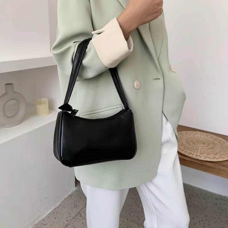 Trendy Vintage Women's Handbag Female Small Subaxillary Bags Casual Retro Mini Shoulder Bag Retro Totes Bags for Women 2023