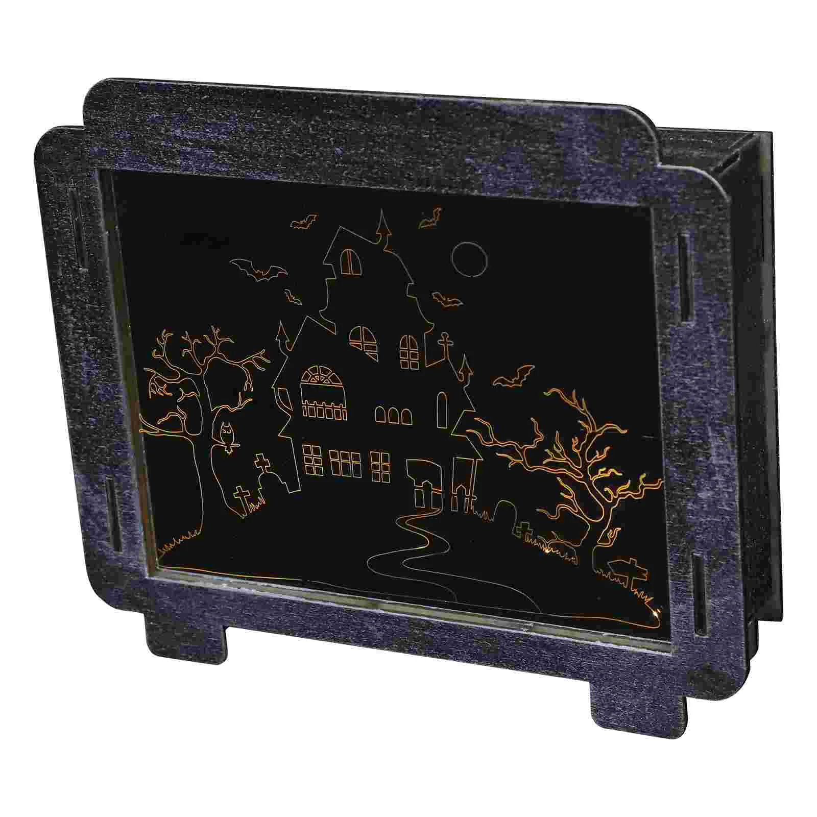 

Light Wooden Sign Desk Ornament Indoor Decor