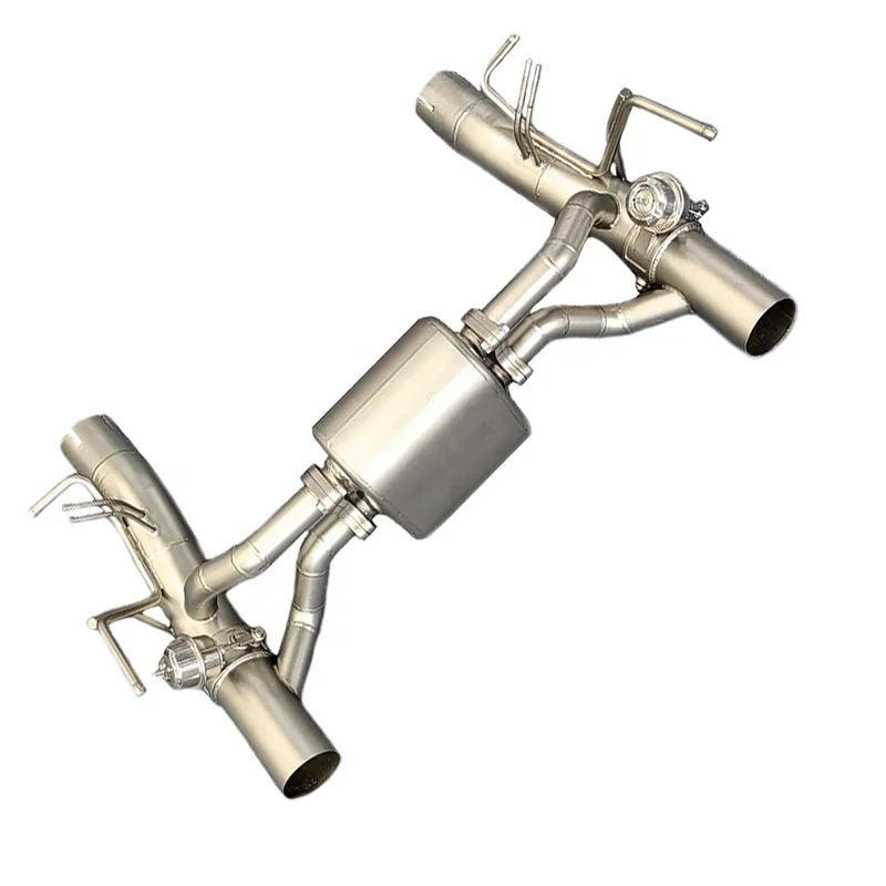 Высокопроизводительный Axleback для Ferrari F8 Spider Tributo 3 9l V8 Ss304 Valvetronic глушитель с