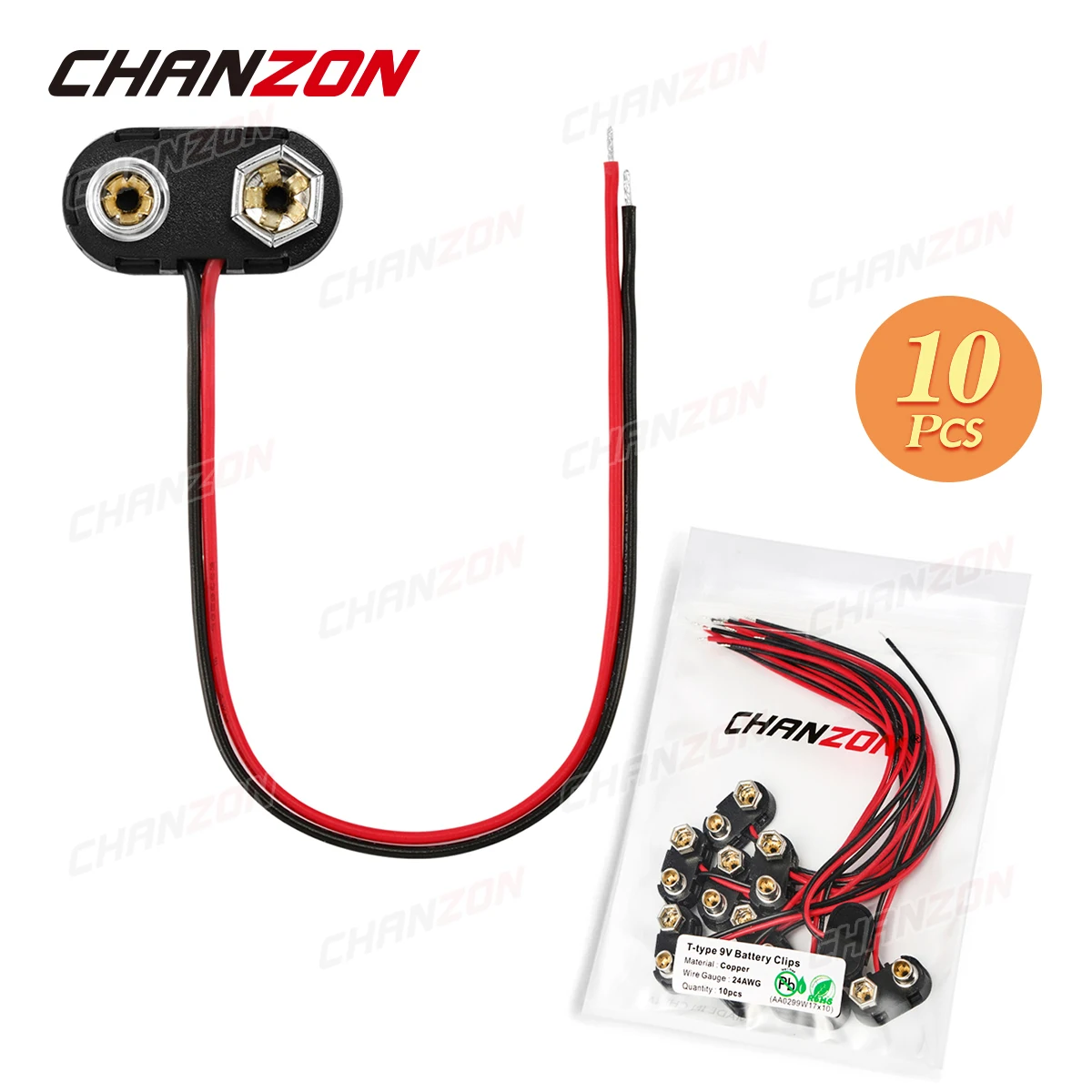 

CHANZON разъем для батареи 9В I-тип/T-тип