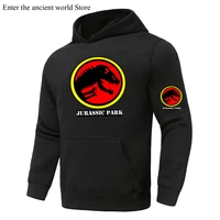 jurassic park dinosaur hoodie mens anime 2022 autumn winter men sportswear fashion o neck hoodie harajuku street style