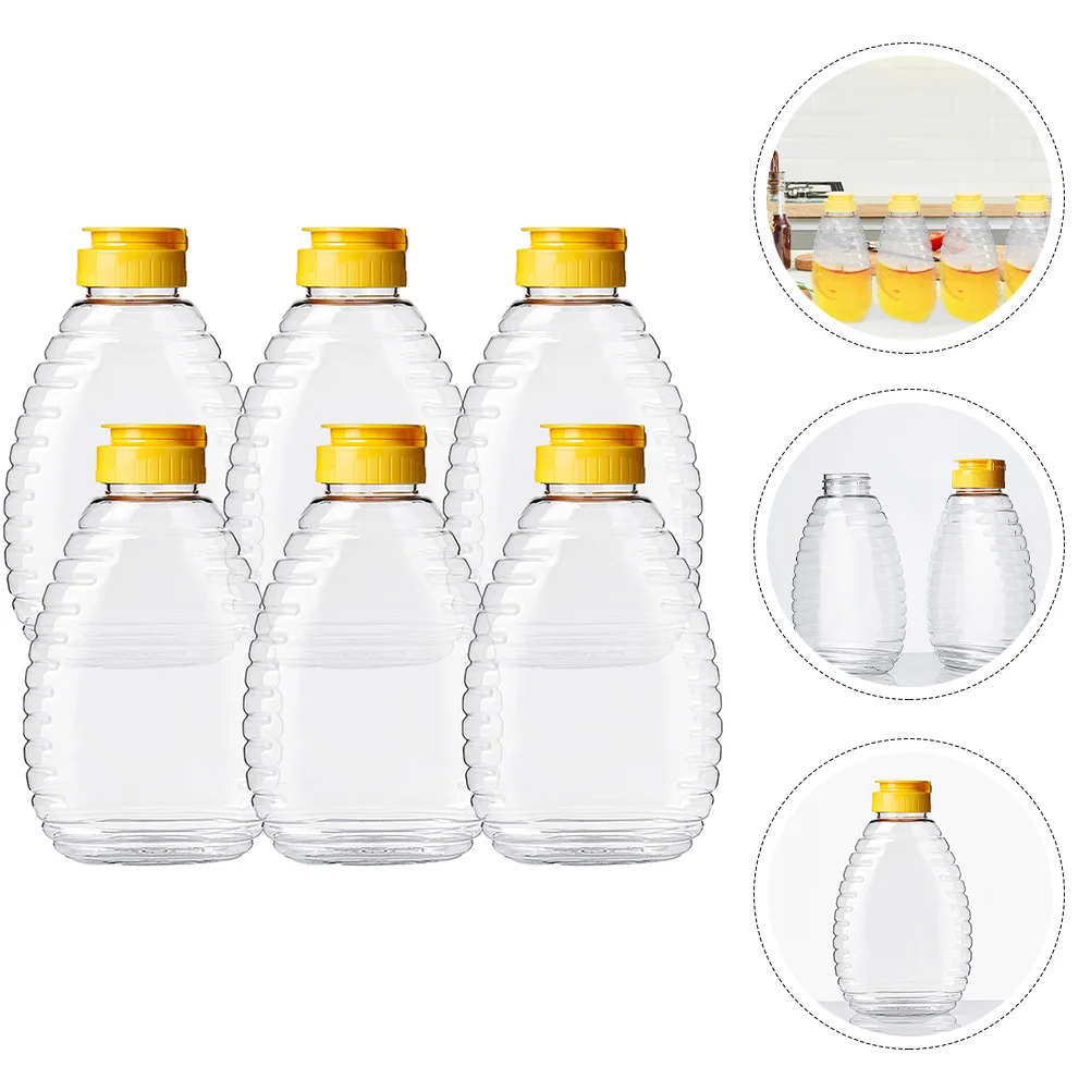 

Salad Bottles Sauce Dressing Container Bottle Containers Condiment Squeeze Lid Convenient Storing Mustard Practical Honey Design