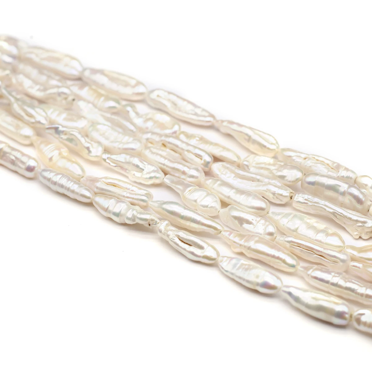 8x20 мм жемчуг в форме зубочисток стиле барокко натуральный пресноводный