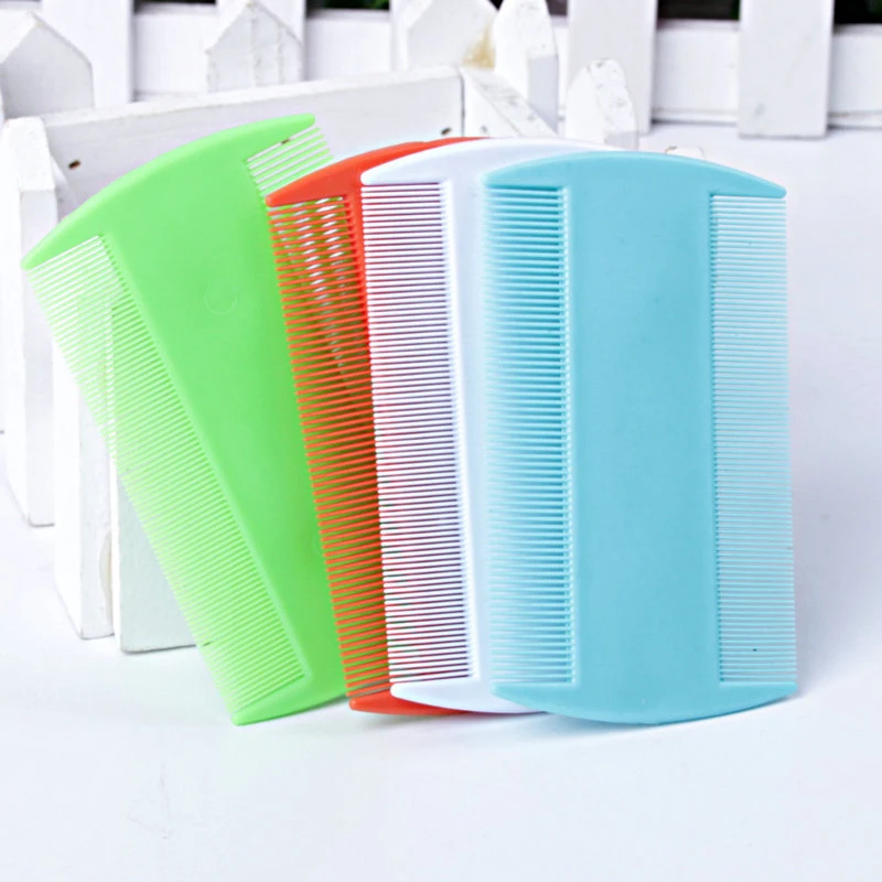 

1pcs Double Sided Head Lice Comb Protable Narrow Fine Tooth Head Lice Flea Remove Hair Combs For Styling Tools Home & Garden