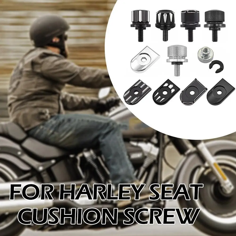 

Motorcycle Rear Seat Bolt Screws for Harley Sportster XL 883 1200 Dyna Street Bob Softail Fatboy Touring Road King Electra Glide