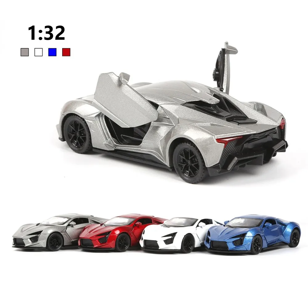 

Miniature 1/32 Children Super Running Car Metal Diecast Alloy Pull Back Car Vehicle Classic Toys Car for Adult Boys Kids Gift