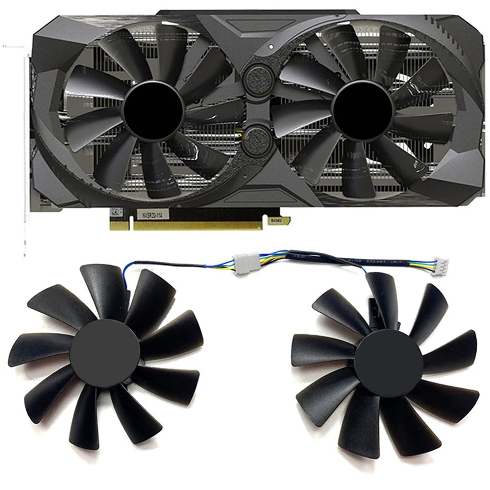 

For PNY RTX3070 8GB UPRISING Graphics Card Cooling Fan Repair Accessory