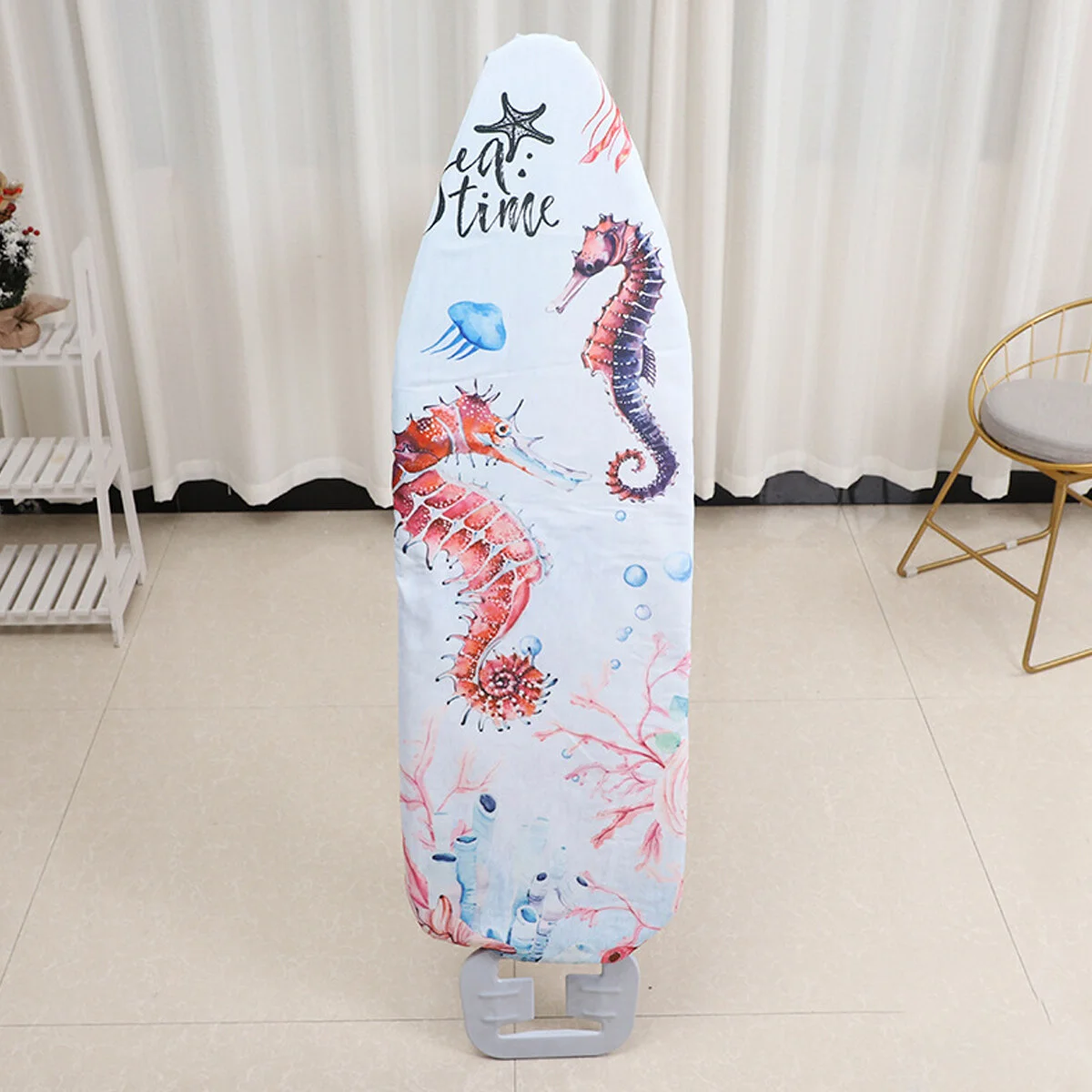 

Polyester Tablecloth Seahorse Scorch And Stain Resistant Protection Pad Blanket Mat for Ironing Cloth