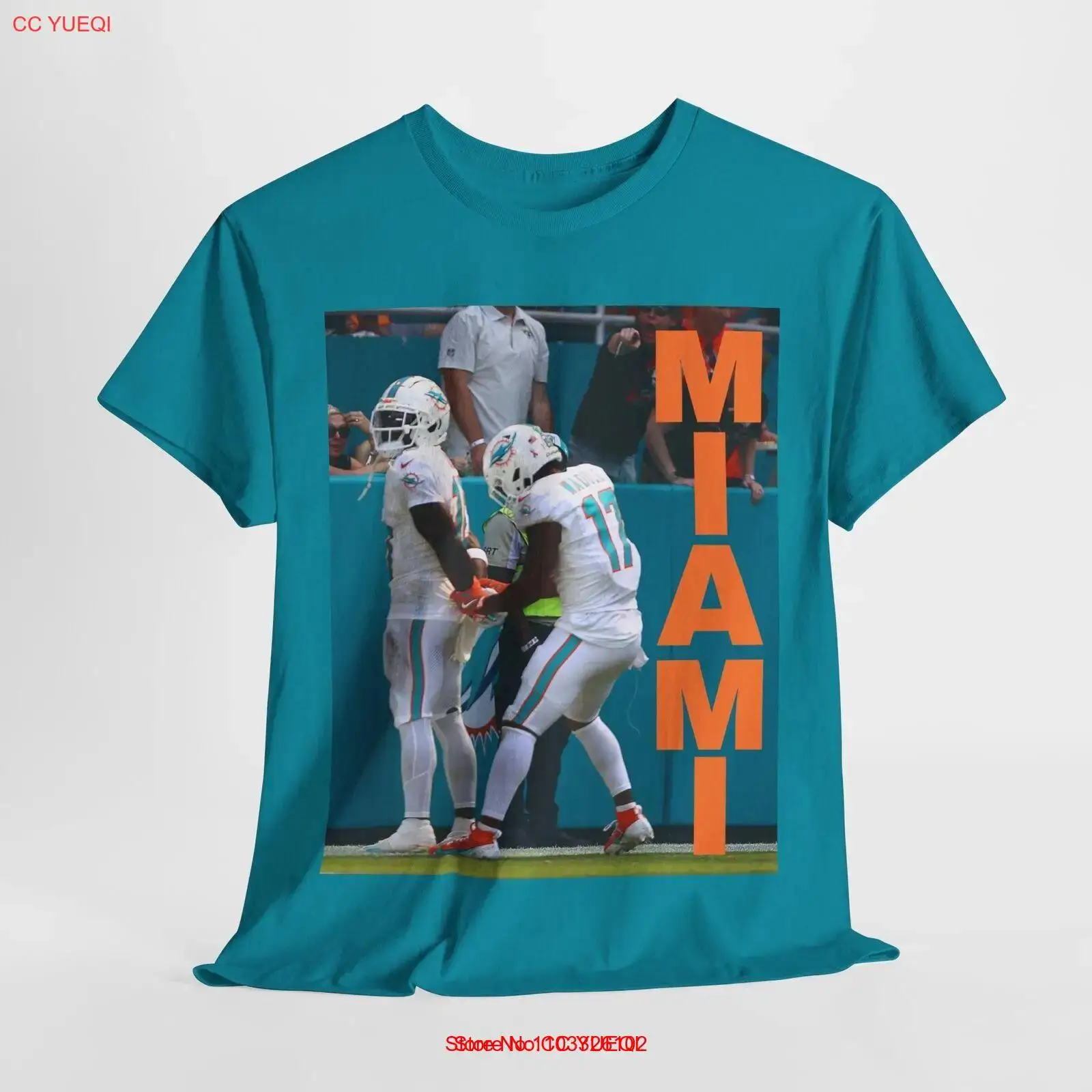 Футболка Tyreek Hill с надписью Touchdown Miami Celebration