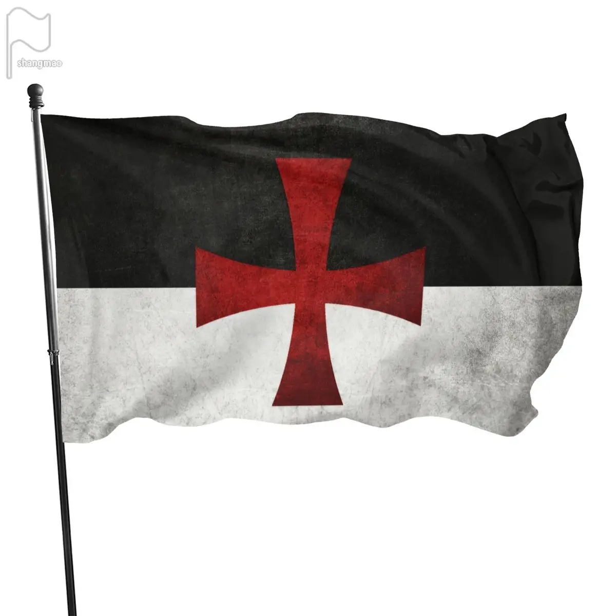 90x150cm Knights Templar Flag Medieval Crusaders Battle Ensign | Flags