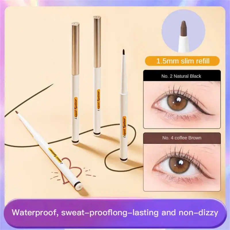 

Kemelo Fine Eyeliner Gel Pencil 1.5mm Refill Water And Sweat-proof Easy To Draw For Women Multi-color Makeup Product 2023 NEW