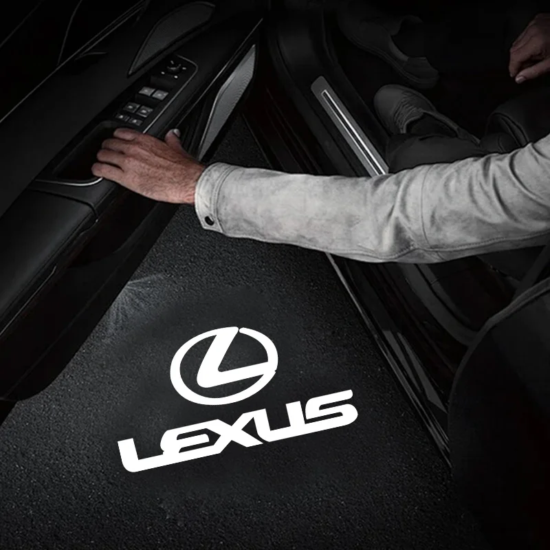 

Светодиодный дверной светильник с логотипом, проектор, лазерные лампы для Lexus ES GS GX IS LS LX 460 RC 300 350 300h 330 400 RX 270 350 450h RC