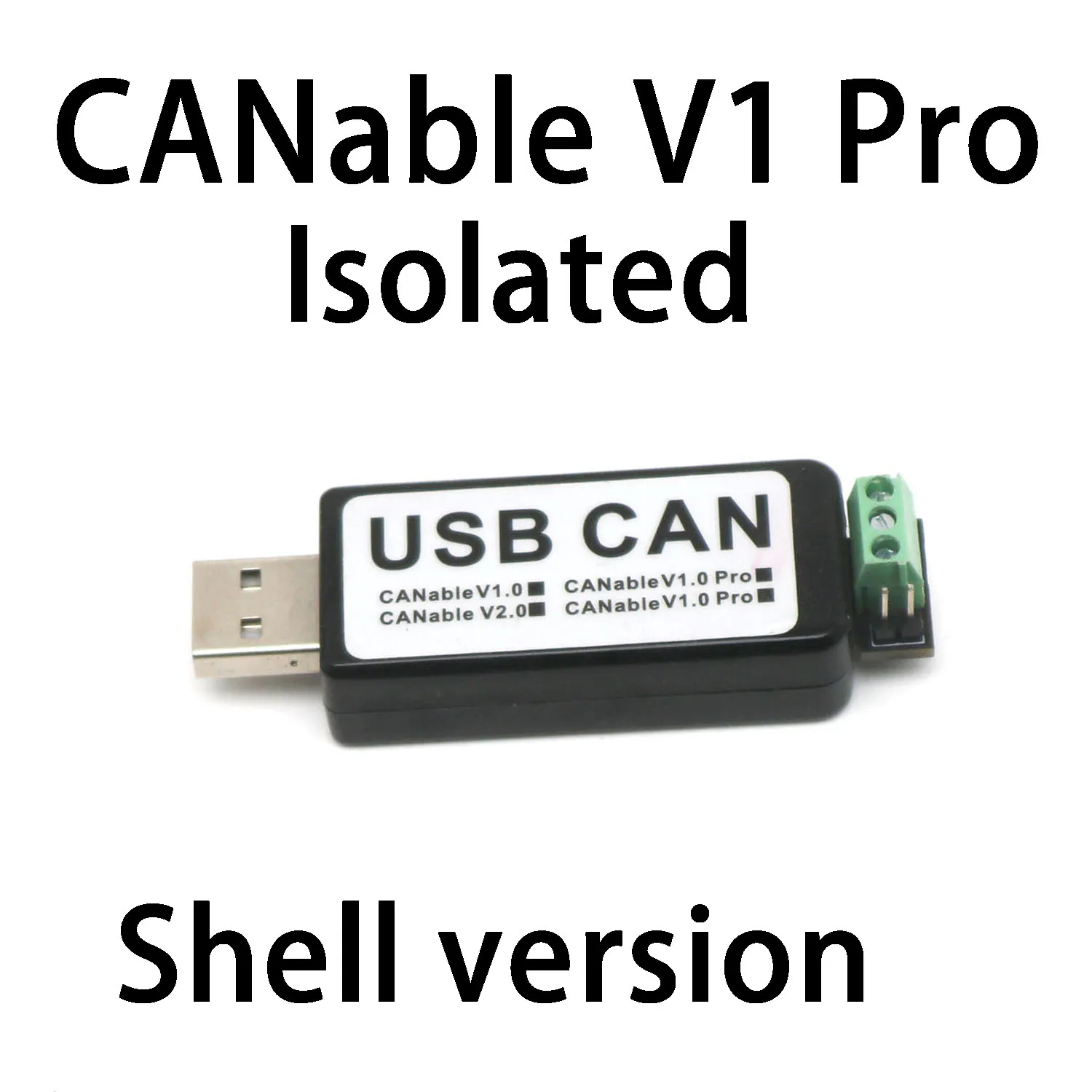

USB-CAN CANable PCAN Debugger CAN Bus Debugger Анализатор изолированный/неизолированный Cangaroo Pcan-view CANdleLight Communication