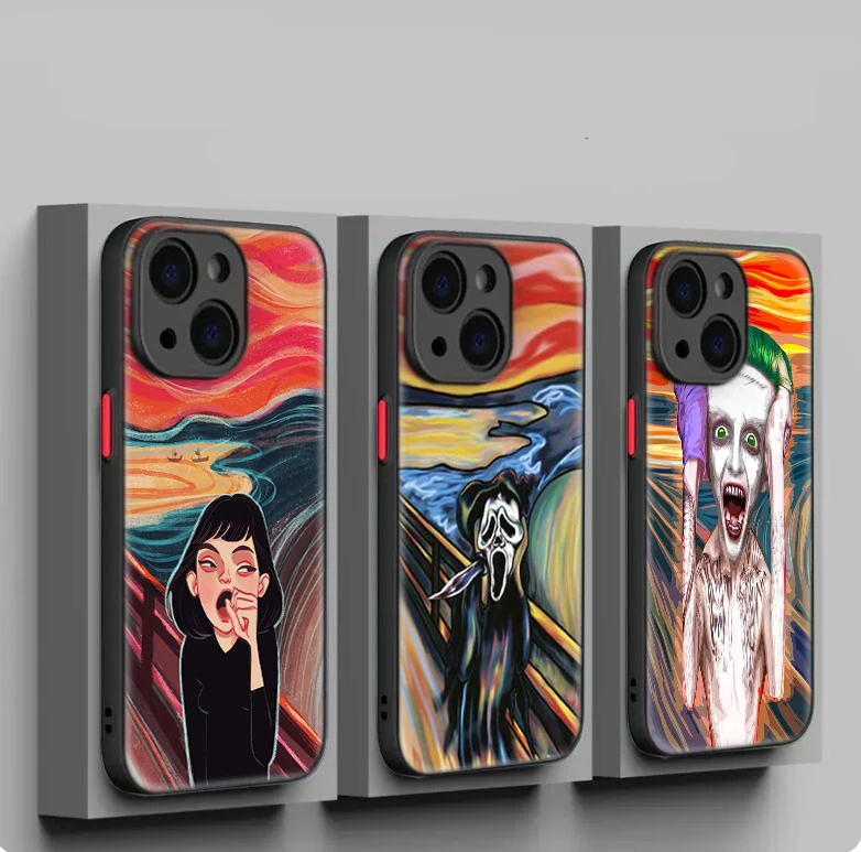 239Z Scream Canvas тьмяная полировка защитный объектив мягкий чехол для iPhone 15 14 Plus 13 12 11 X XS