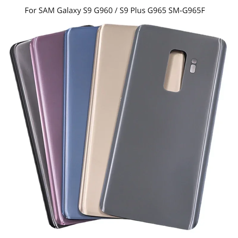 Для Samsung Galaxy S9 g960/S9 Plus g965 SM-G965F задняя крышка аккумулятора стеклянная панель корпус