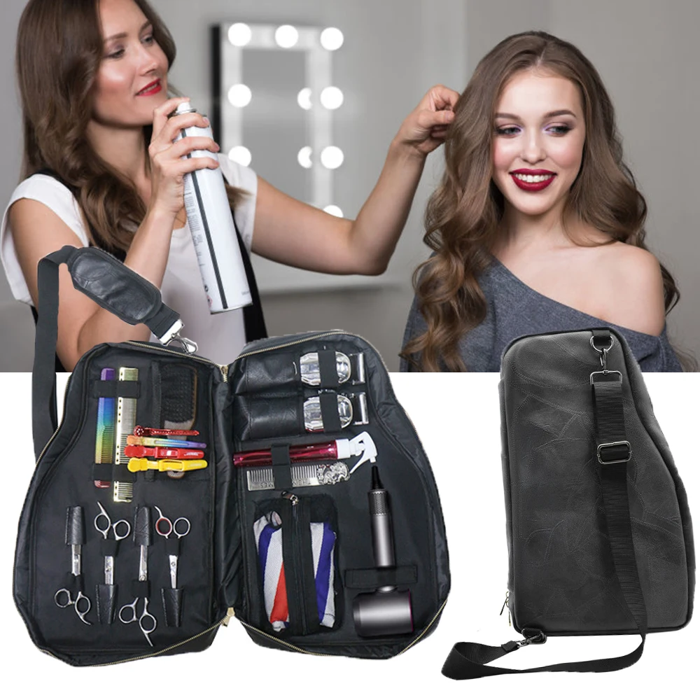 

Hairdresser's Toolkit Hairdressing Backpack Hair Dryer Multifunctional Hair Cutting Bag