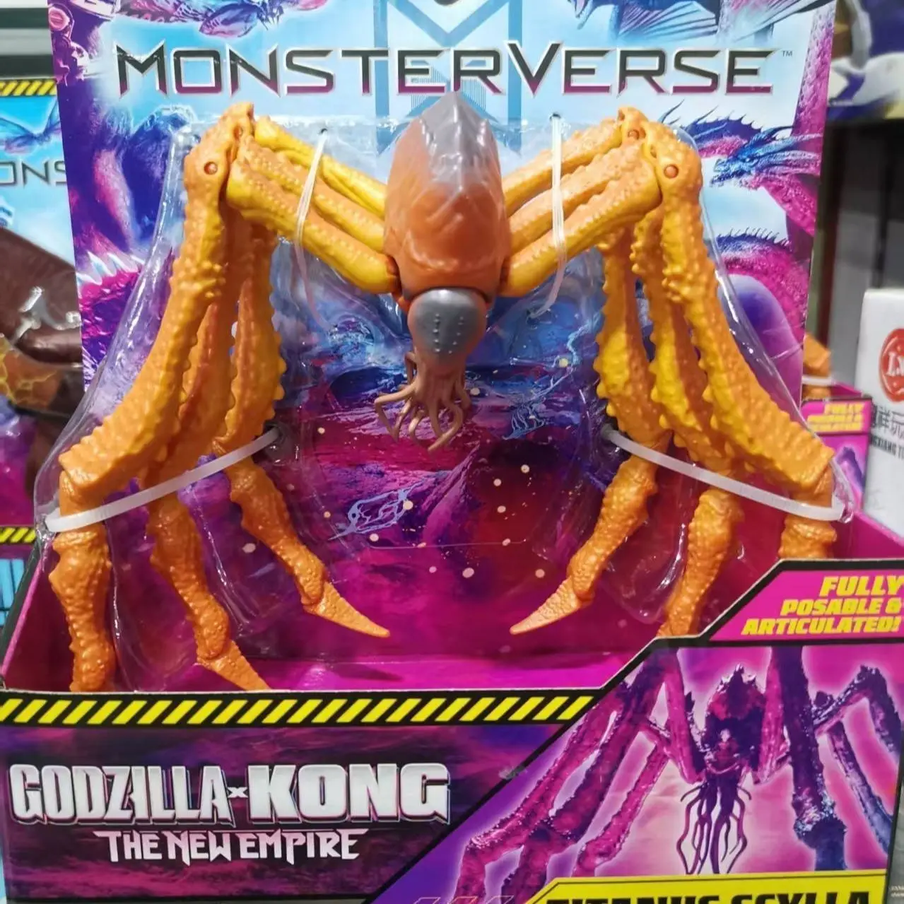 Фото Новая оригинальная коллекционная фигурка Monsterverse Godzilla X Kong The New Empire Monarch Legacy of Monsters Skull Island, игрушка для детей №3