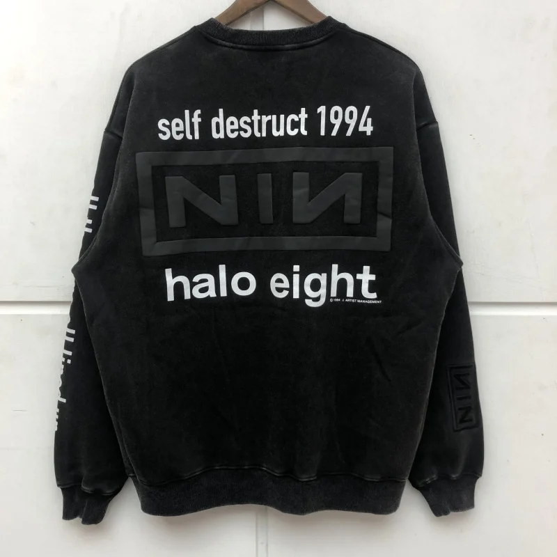 

2011FW Fleece Pullover Oversized Foaming Embroidery Sweatshirts Men Women High Quality Crewneck